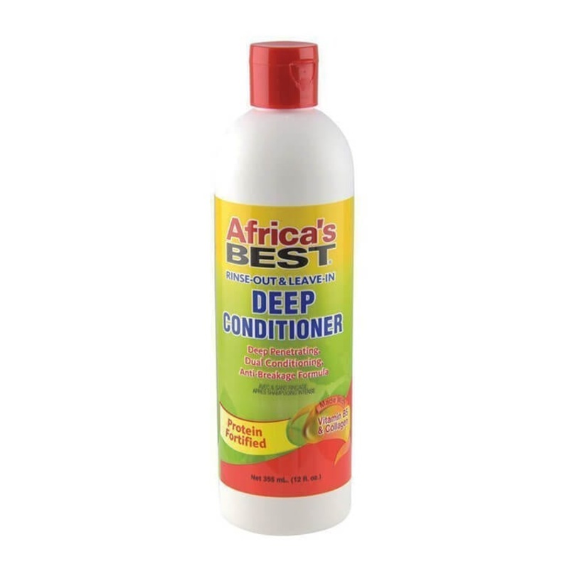 Africa’s Best Rinse-Out and Leave-In Deep Conditioner 12 oz