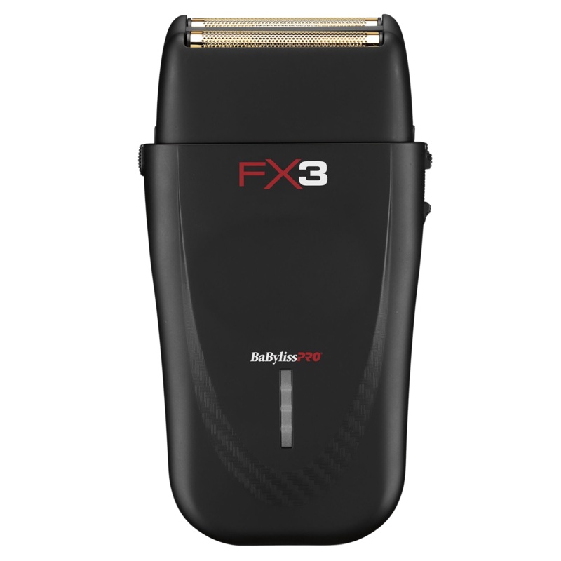 BaBylissPro FX3 Professional High Speed Double Foil Shaver – Black