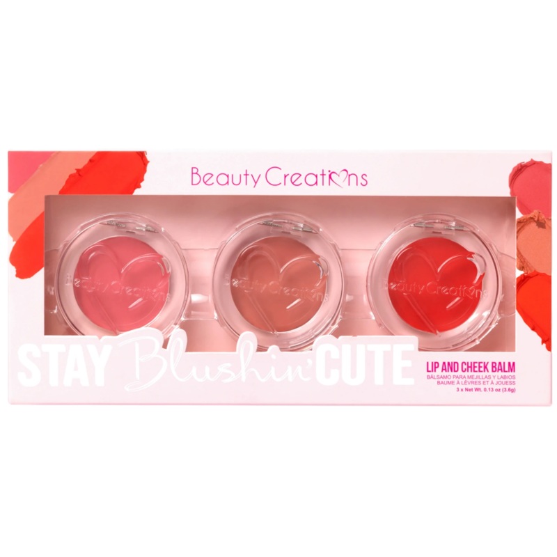 Beauty Creations Stay Blushing’ Cute Lip And Cheek Balm – Wholesale 12 Sets (SBCB-SET)