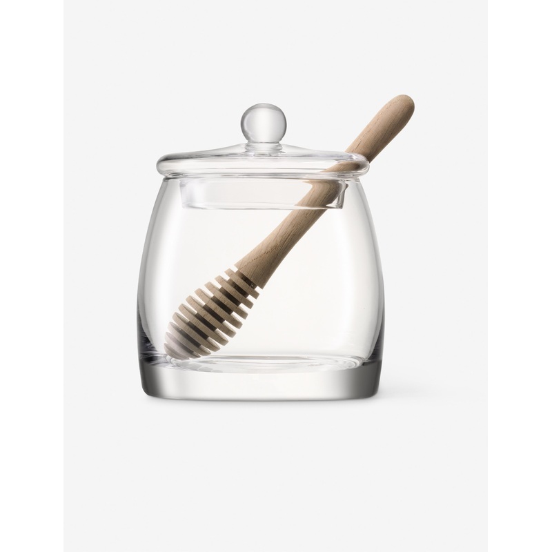 Serve Honey Pot & Dipper by LSA International Clear