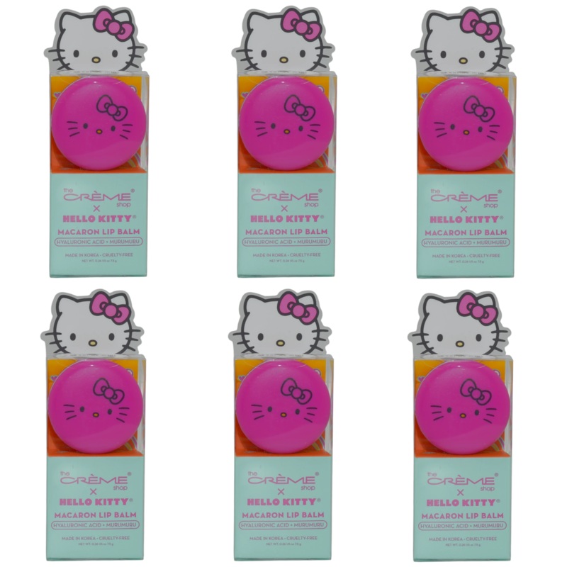 The Creme Shop X Hello Kitty Macaron Lip Balm Cool As Mint – Wholesale 6 Units (HCM00887)