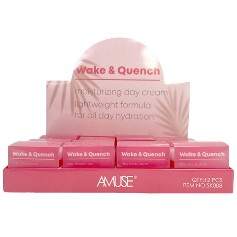 Amuse Wake & Quench Day Moisturizing – Wholesale Display 12 Units (SK008)