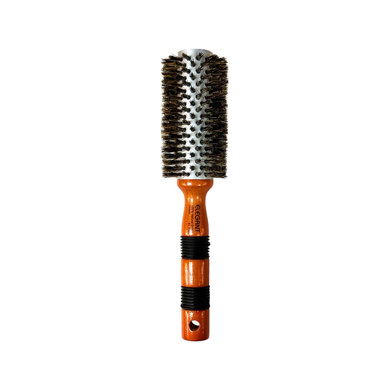 Elegant #510 Round V-Shaped Thermal Boar Hairbrush – Medium (2″)