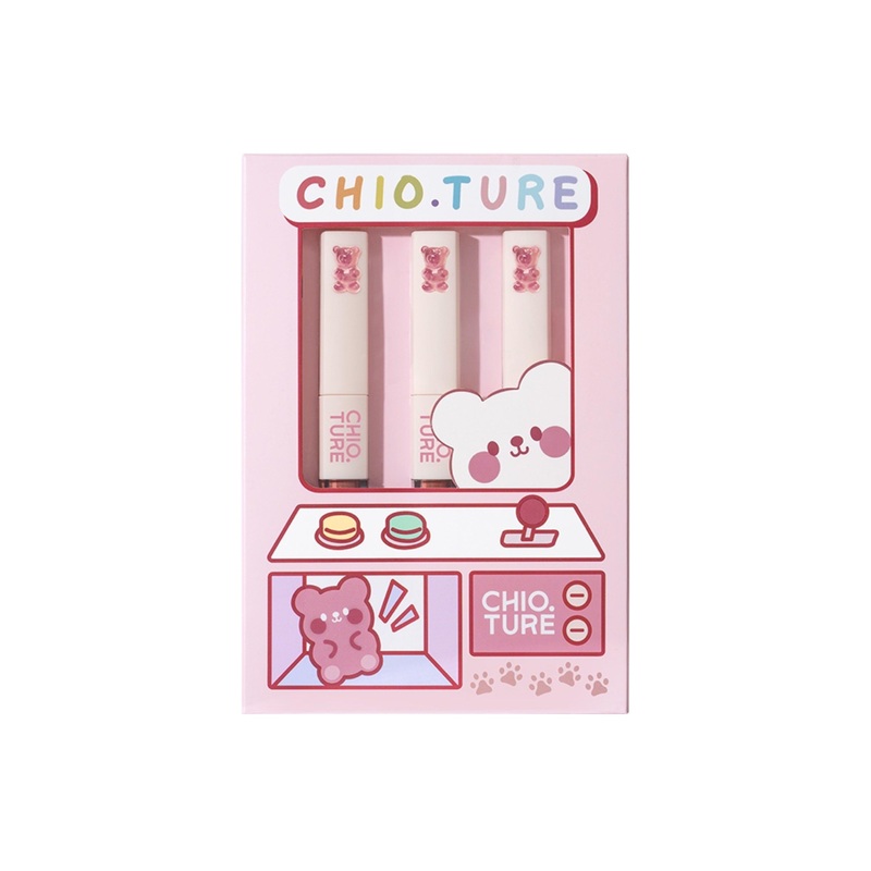 Chioture Double End Lip Glaze Set 9g Glaze Mini Set