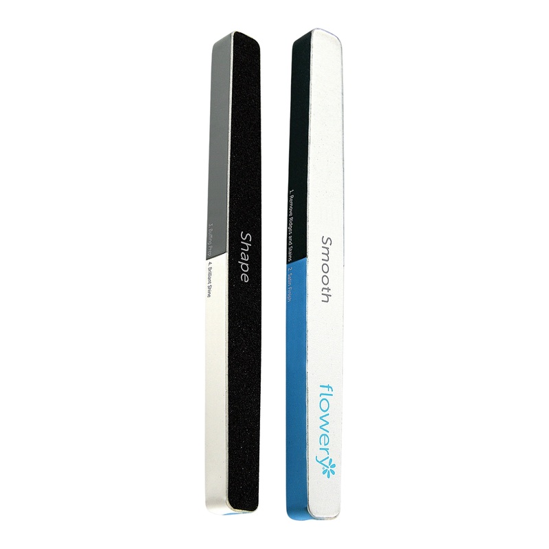 Flowery Nail Buffer – 6-Pak (1 Count)