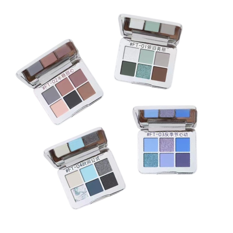 SHEDELLA Future Tech Six Eyeshadows Palette 6g  FT-01 Still Beautiful