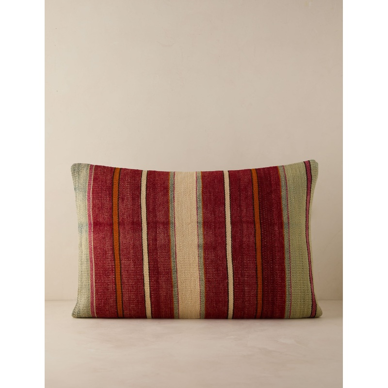 Vintage Lumbar Pillow No. 224, 16″ x 24″