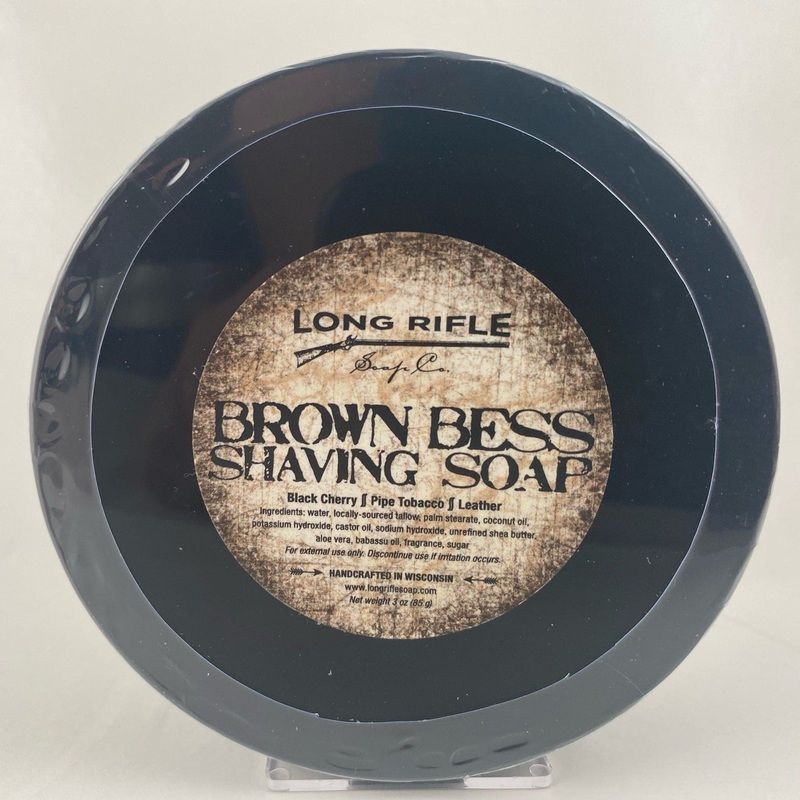 Brown Bess Shaving Soap (3oz Jar) – by Long Rifle Soap Co.