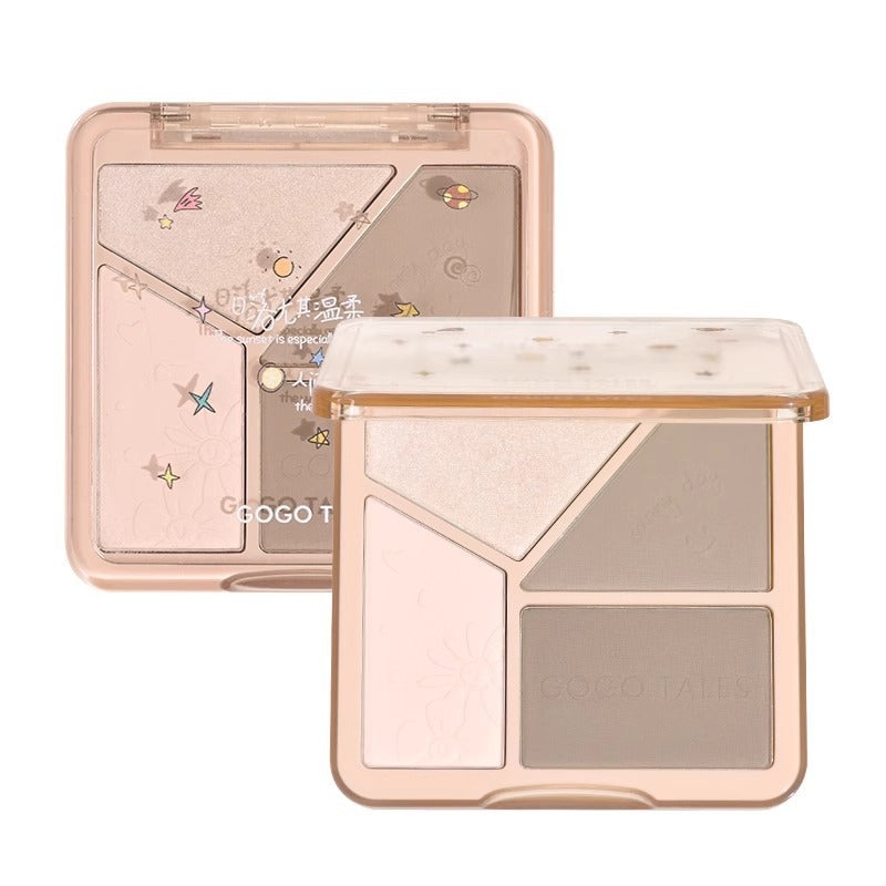 Gogotales Highight Contouring Palette 13.5g  G01 Half-Dream Diary