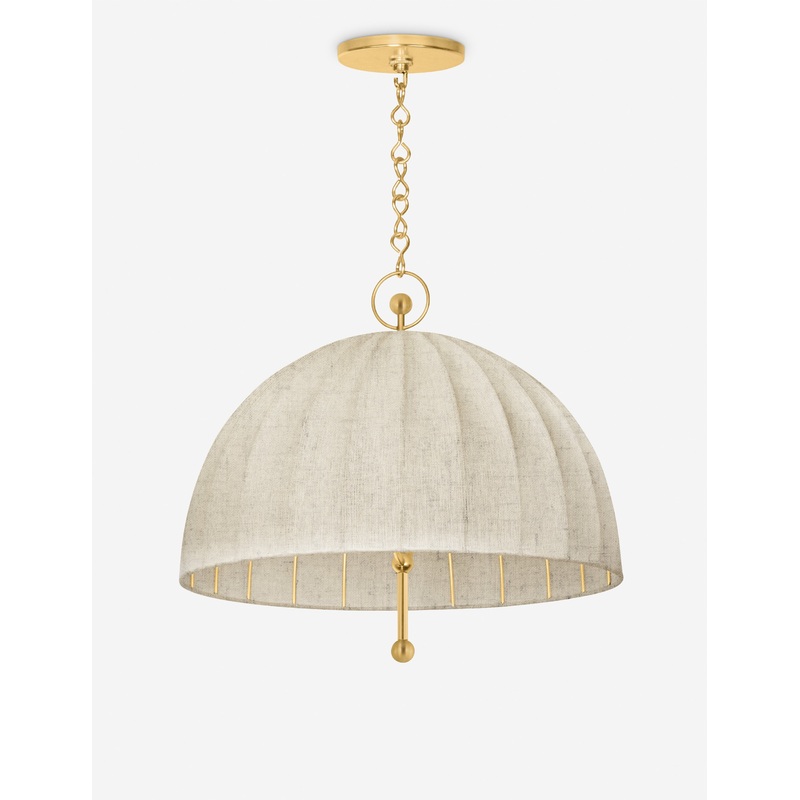 Arezzo Pendant Light Natural 20″Dia