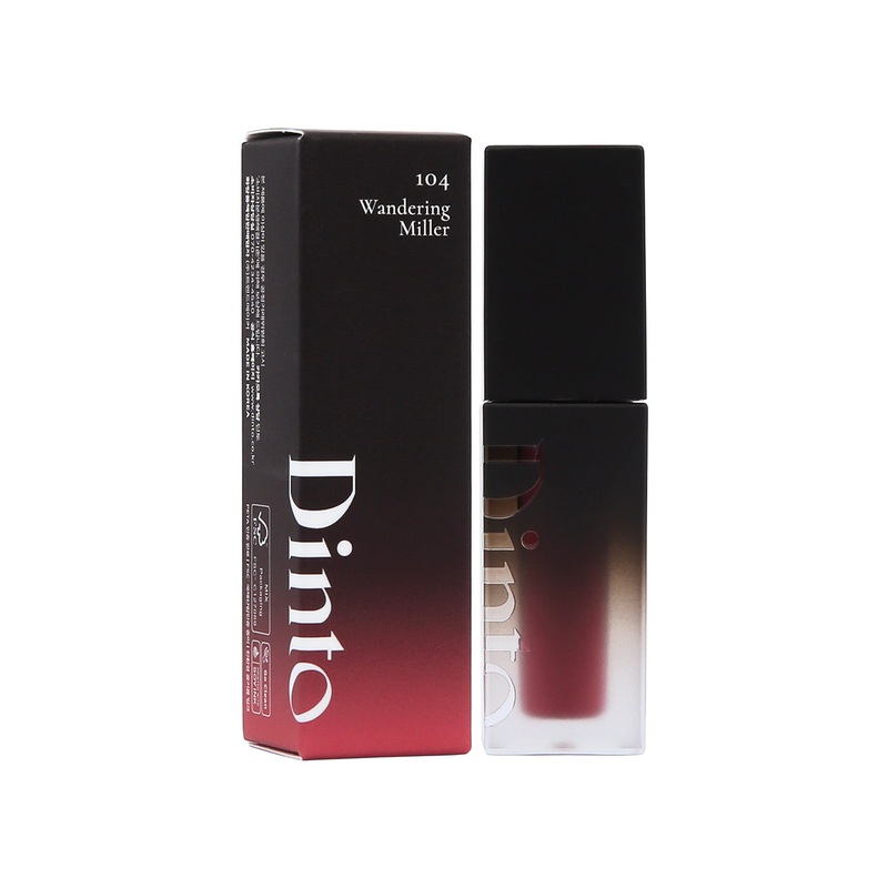 Dinto Vegan Blur-Finish Lip Tint 1pc 102 Lusty Woolf