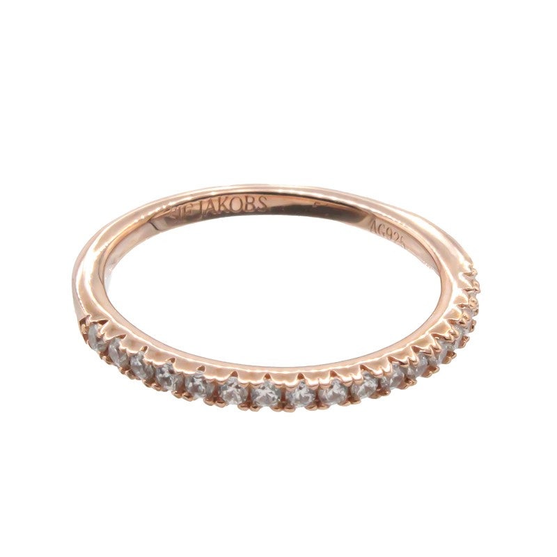 Sif Jakobs Cubic Zirconia Rose Gold Ring Size 54