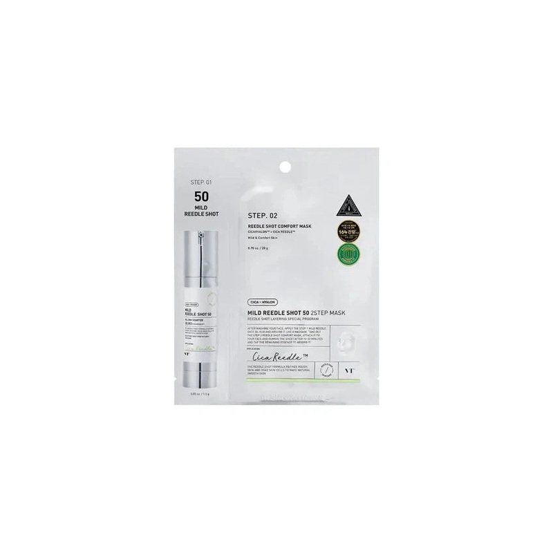 VT Mild Reedle Shot 50 2-Step Mask One Time Use
