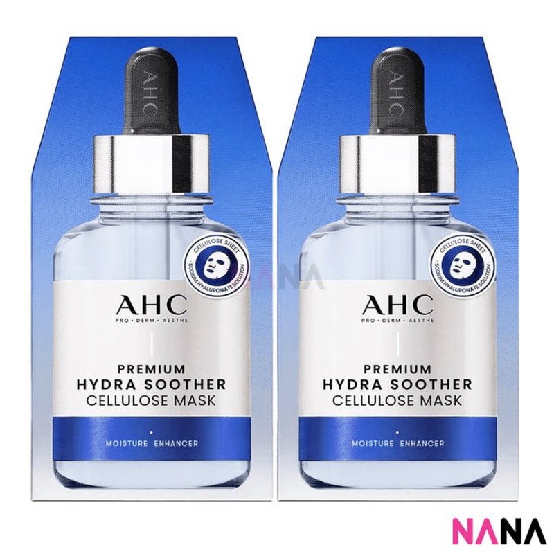 AHC Premium Hydra Soother Cellulose Mask (5 sheets) x2