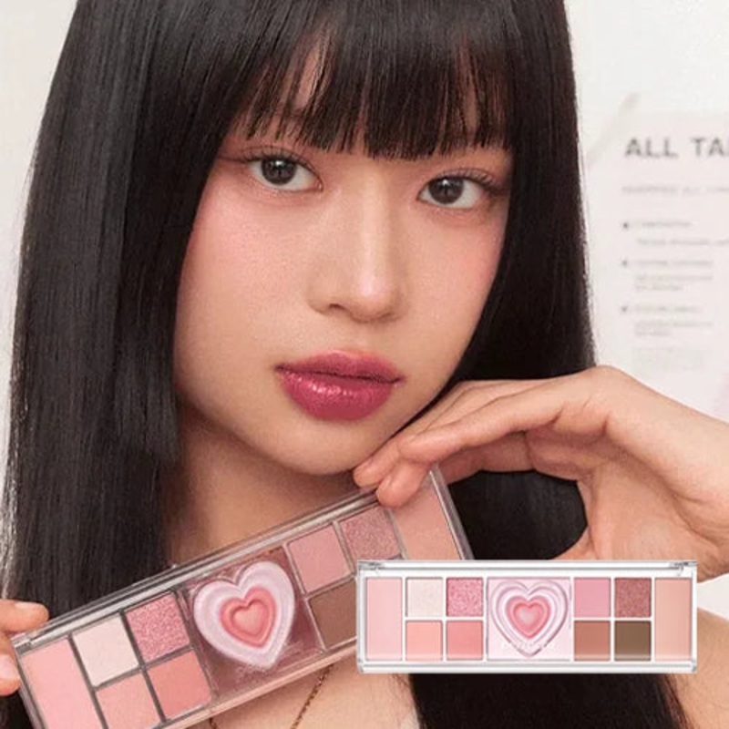 [Peripera] All Take Mood Like Palette (3 Colors) 01 Prestige Pink