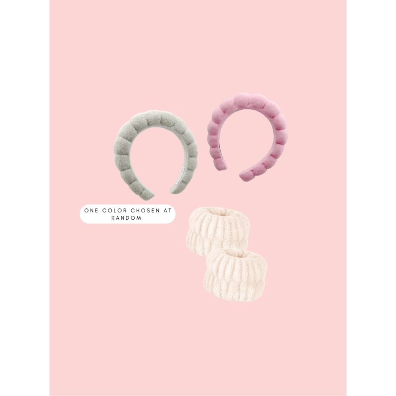 SOS HEADBAND + SKINCARE WRISTBAND SET