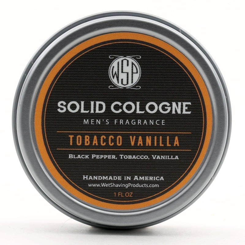 Tobacco Vanilla Solid Cologne – by Wet Shaving Products