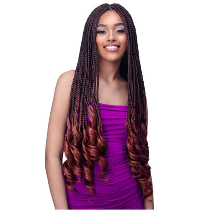 Bobbi Boss Box Braid French Curl 24″ 2X Pack HB118 1