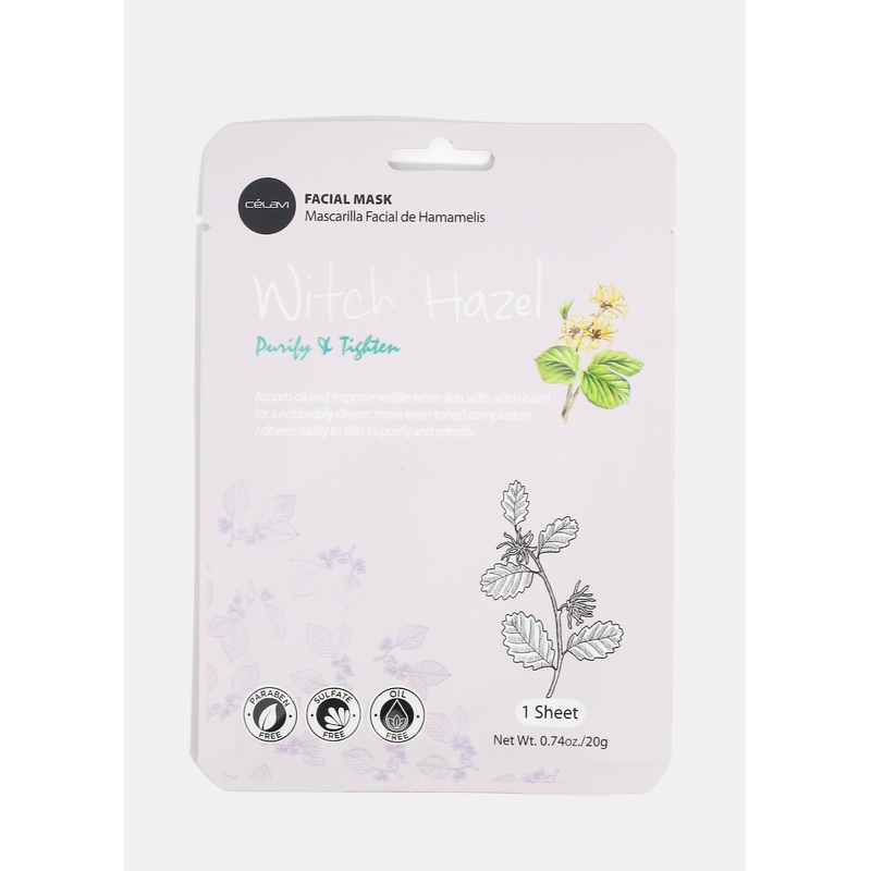 CEV Witch Hazel Sheet Mask