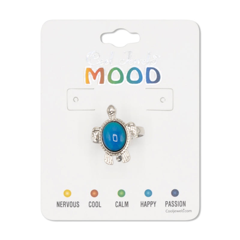 Cool Jewels Turtle Colour Changing Mood Ring – Job Lot (92 Rings)