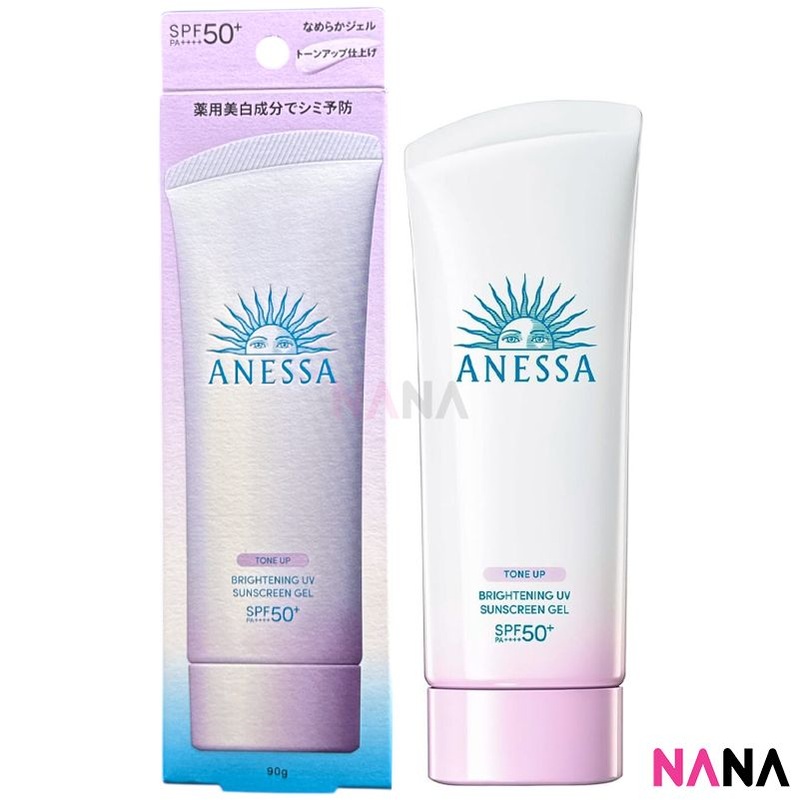 Shiseido Anessa Brightening UV Tone Up Sunscree Gel SPF50+ PA++++ 90g