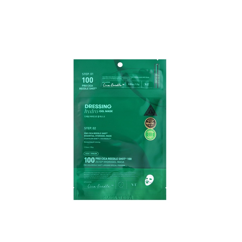 VT Pro Cica Reedle Shot 100 2-Step Hydrogel Mask One Time Use