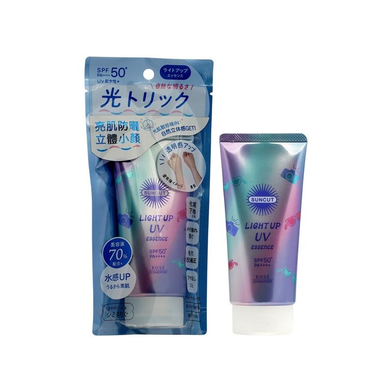 Kose Cosmeport SPF50+Pa++++ Light Up Uv Essence 80G 80g