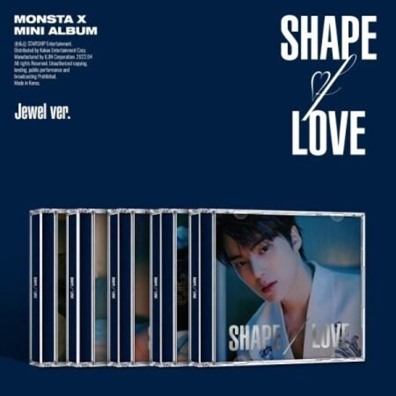 [Random] MONSTA X – SHAPE OF LOVE (11TH MINI ALBUM) JEWEL VER.