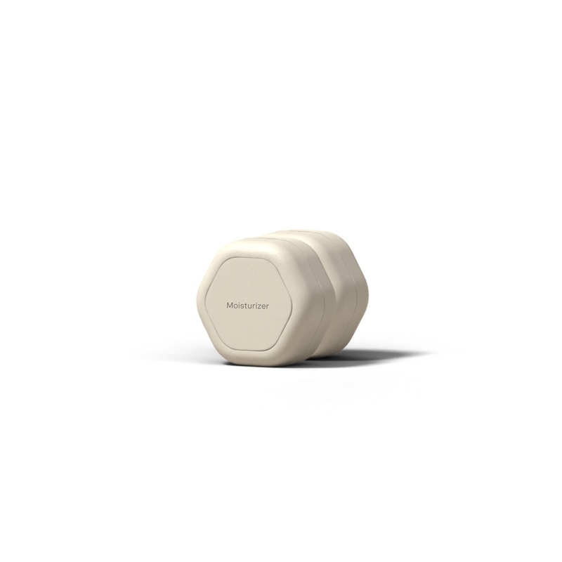 Skincare Duo Travel Containers Petal