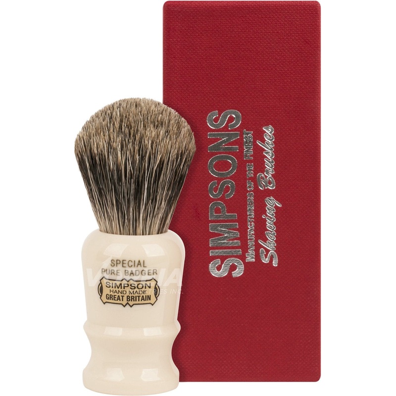 Special S1 (Pure Badger) Shaving Brush – by Simpsons
