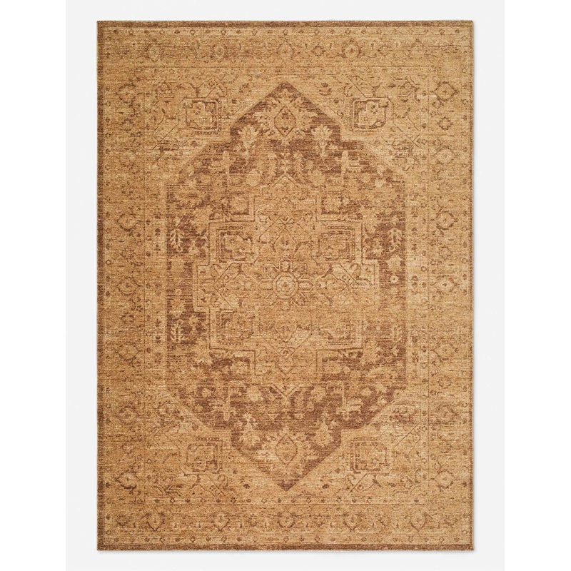 Bisan Rug Chestnut and Taupe 10′ x 14′