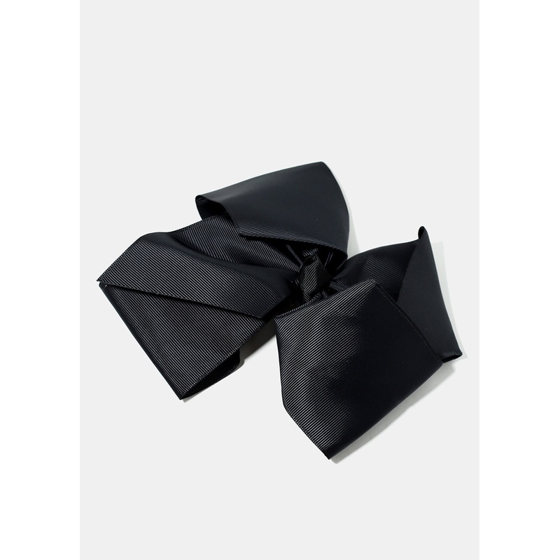 Large Black Hair Bow