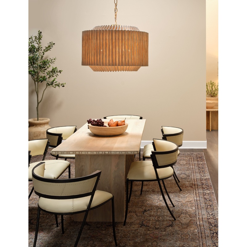 Nayati Chandelier Natural 26.75″Dia