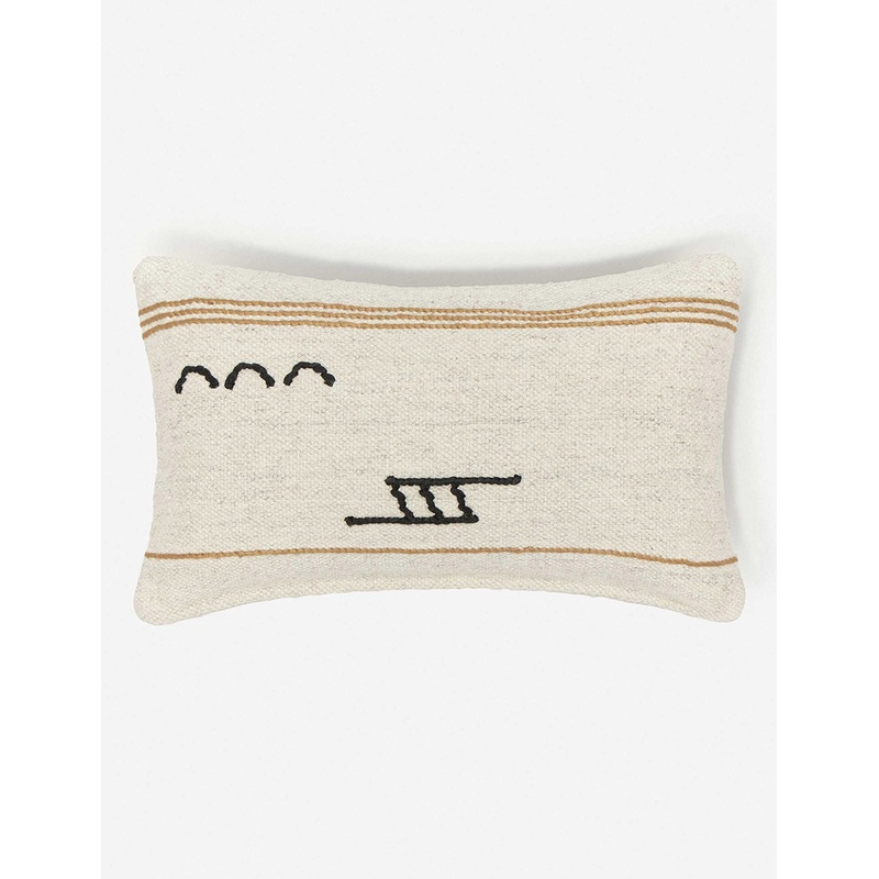 Iconic Stripe Pillow by Sarah Sherman Samuel Square