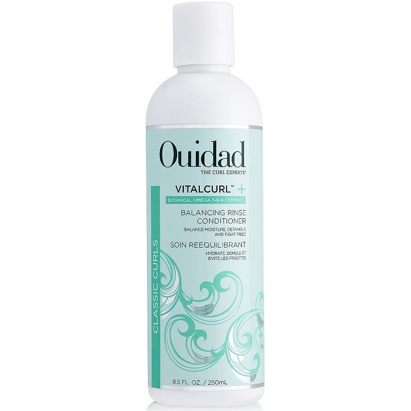[Sample 0.33 oz] Ouidad Vitalcurl Balancing Rinse Conditioner | Dual Proteins Balance pH to Detangle and Defrizz