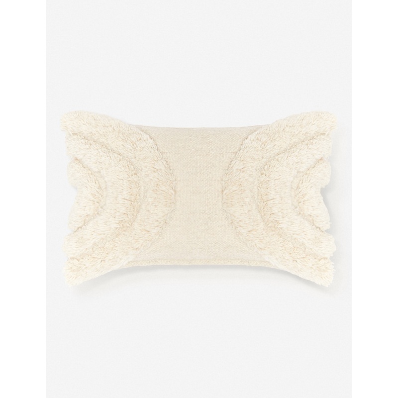 Arches Pillow by Sarah Sherman Samuel Natural Square