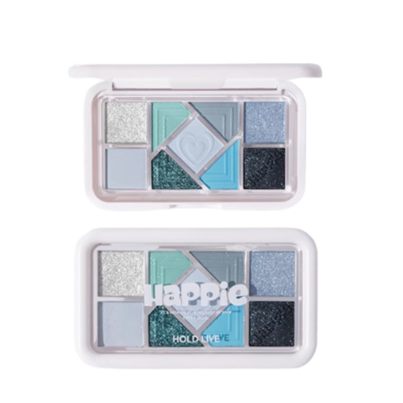 HOLD LIVE Mini Pink Frame Eyeshadow Palette 10g  H01 Sweet Honey