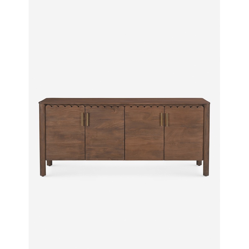 Samantha 4-Door Sideboard Brown