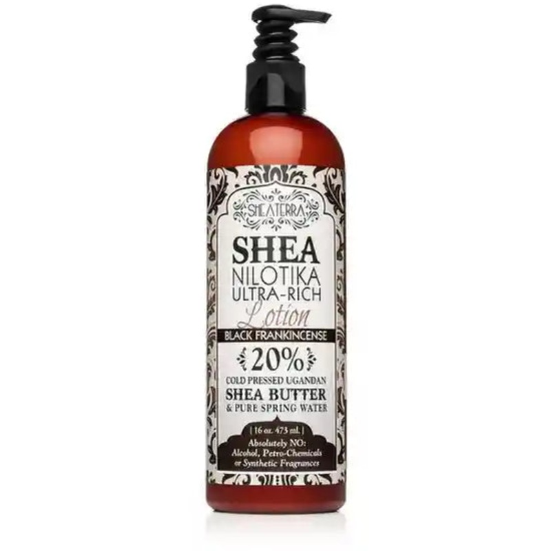 Shea Nilotik 20% Ultra-Rich Shea Butter Lotion with Dakara Frankincense