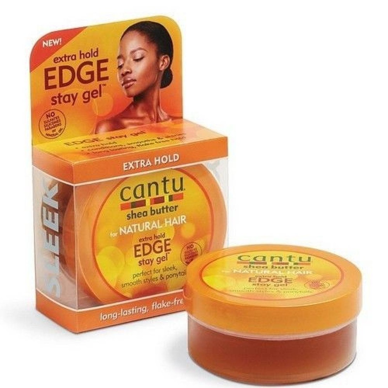 Cantu Shea Butter Extra Hold Edge Stay Gel 2.25 oz