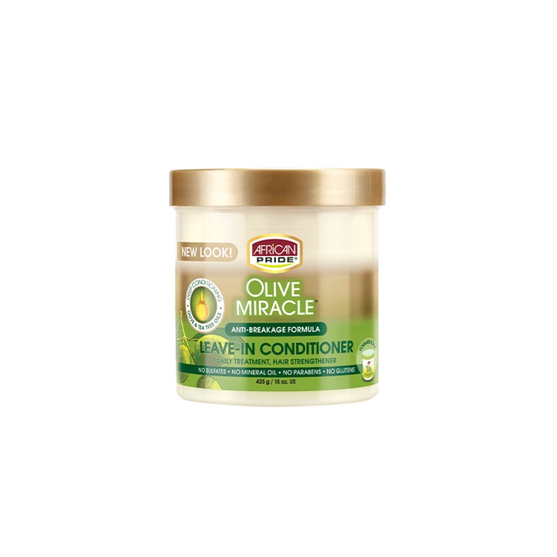 African Pride Olive Miracle Leave-In Conditioner 15 oz