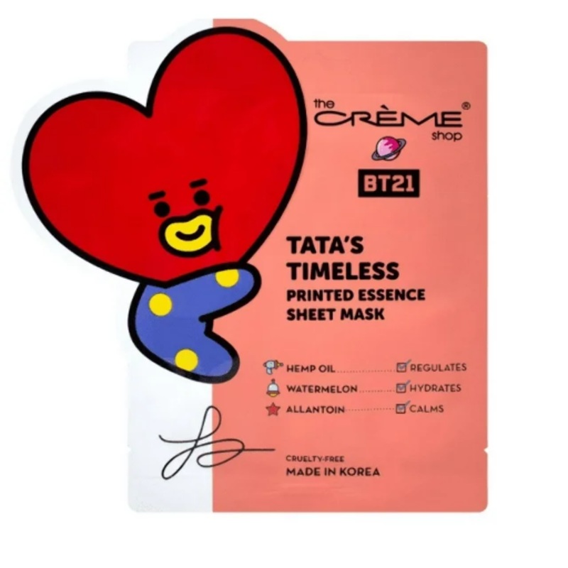 BTS-SHEET MASK  TATA’S TIMELESS (6 PCS)