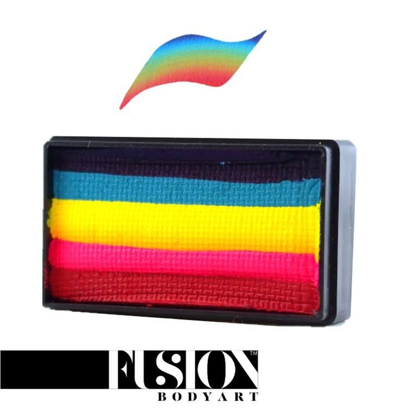 Fusion Body Art FX 1 Stroke Cake – Leanne’s Rainbow (30 gm)