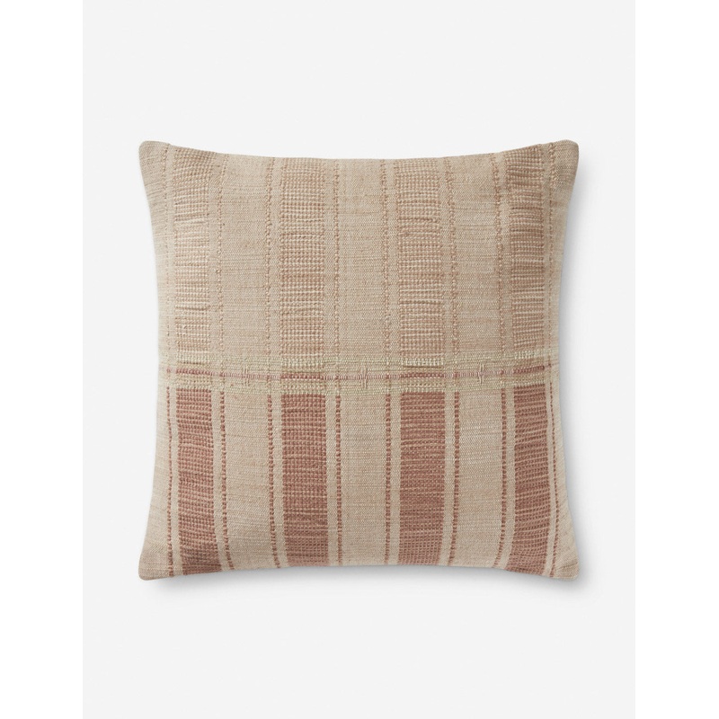 Marin Pillow by Amber Lewis x Loloi Rust Down