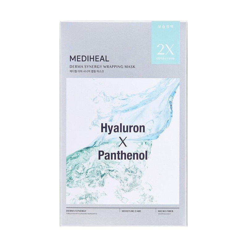 MEDIHEAL Derma Synergy Wrapping Mask Sheet (Moisture Care / Pore Care / Blemish Care) 4P 3 Options To Choose