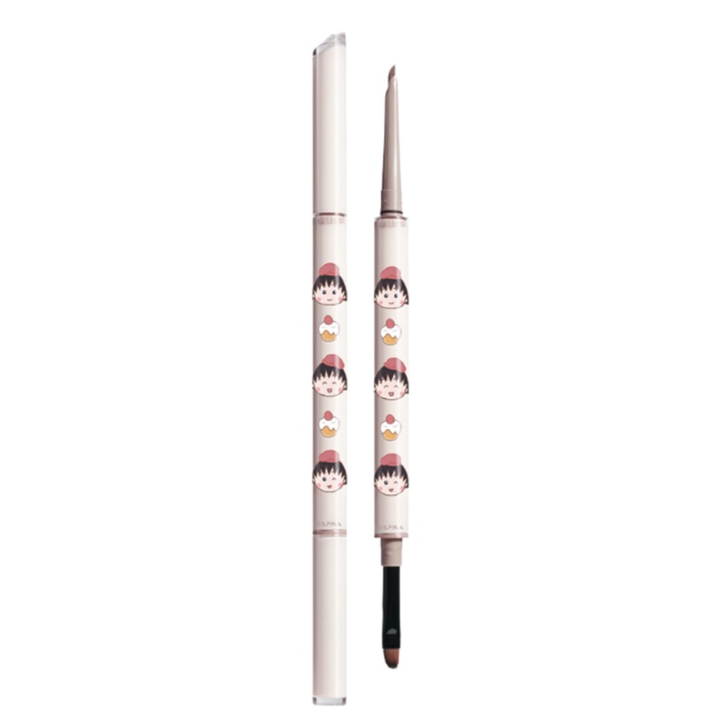 Veecci X Chibi Maruko-chan Limited Edition Dual-Ended Eyeliner Gel Pen 60mg  X  Y01 Classic Brown