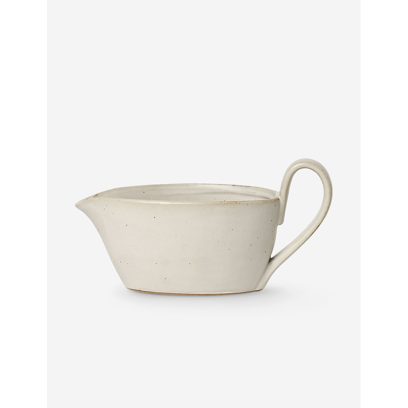 Flow Sauce Boat by Ferm Living White