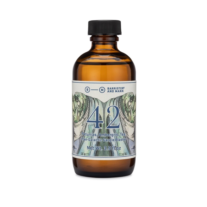 42 Limited Edition Aftershave – by Barrister and Mann