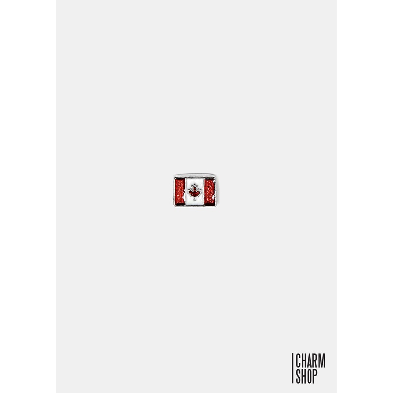 Canada Flag Locket Charm