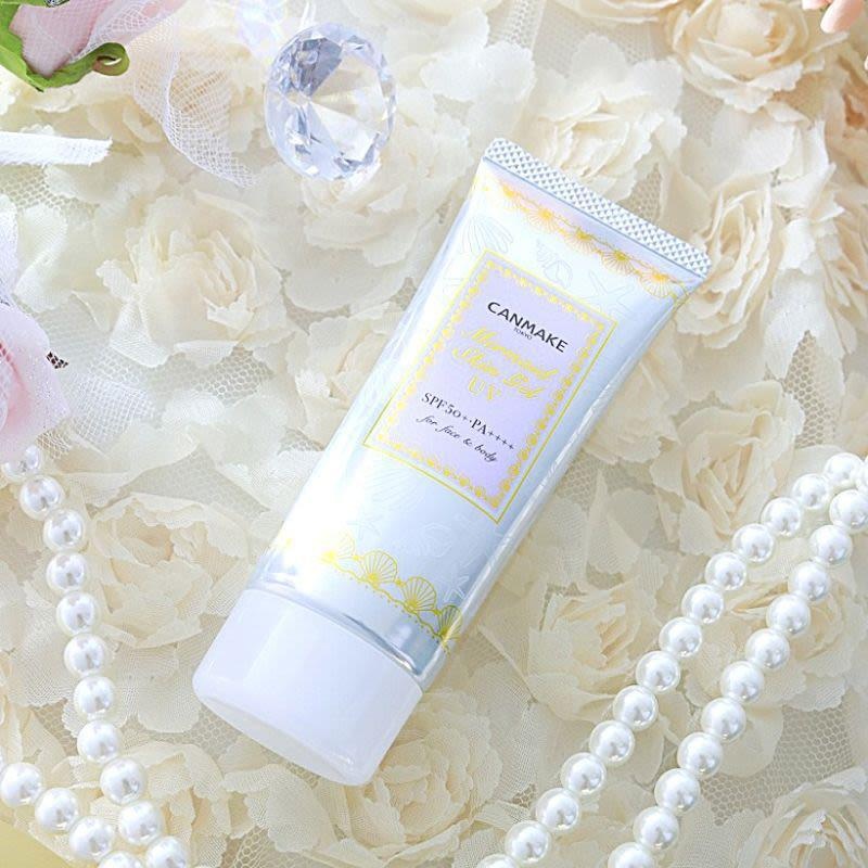 Canmake Mermaid Skin Gel Sunscreen  SPF 50+  PA ++++ UV01  (US)